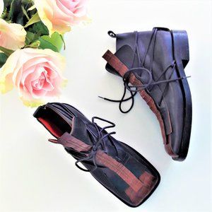 VTG One-Of-A-Kind NOBUYUKI TANI Edgy Ankle Boots